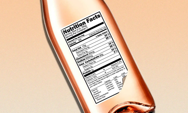 New labelling regulations for energy content of wine